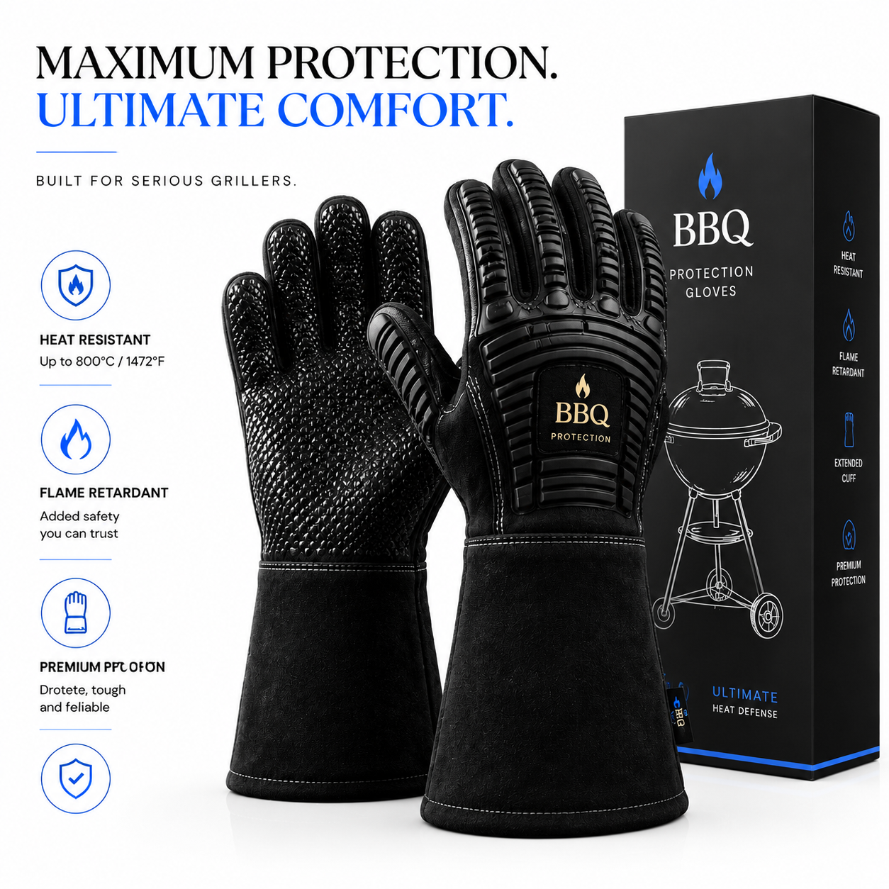 Premium protective gloves